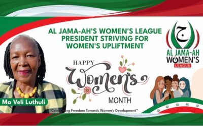 Al Jama-Ah’s Women’s League President Assists With Eradicating Poverty